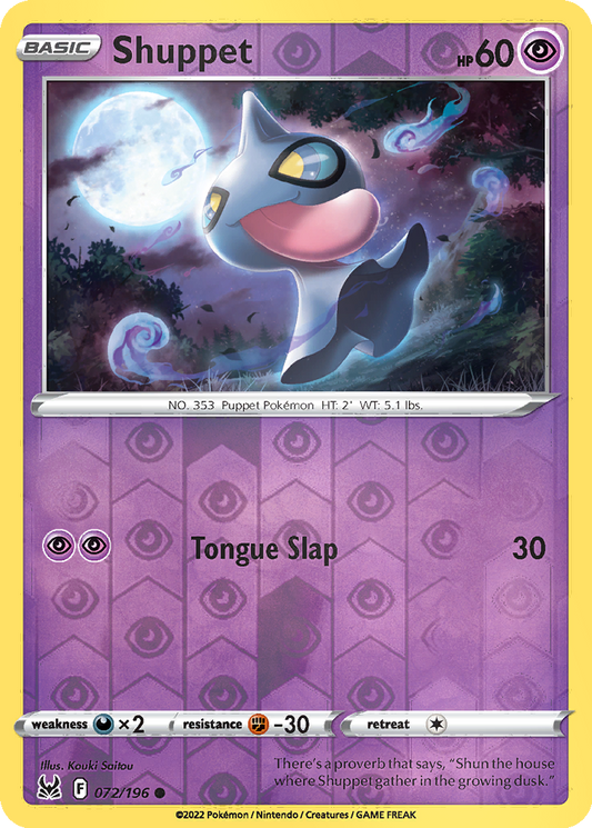 Shuppet [Reverse Holo] #72
