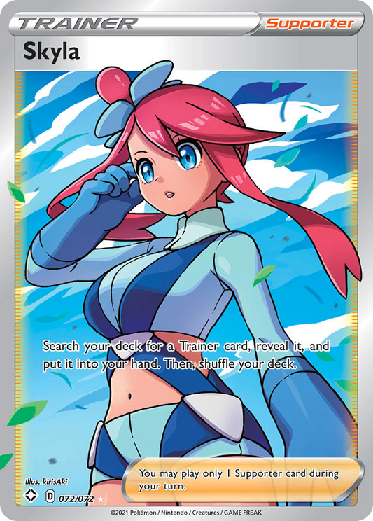 Skyla Shining Fates 72