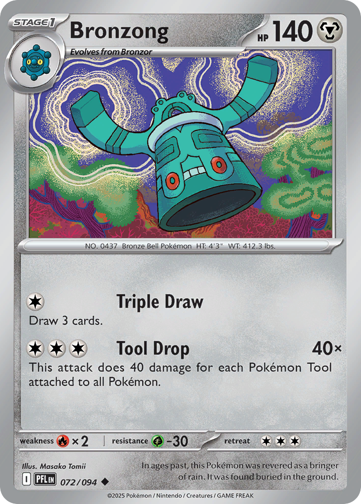 Bronzong Phantasmal Flames 72