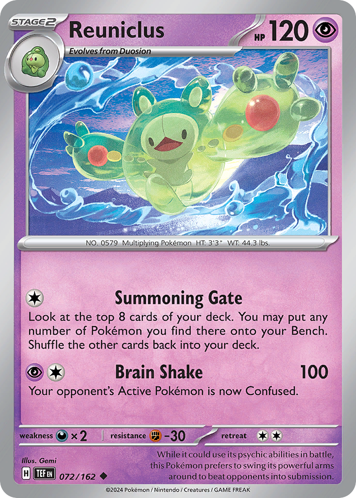 Reuniclus Temporal Forces 72