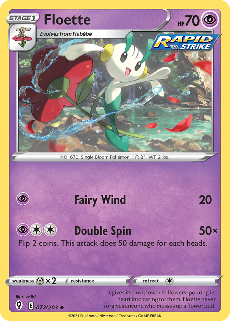 Floette Evolving Skies 72