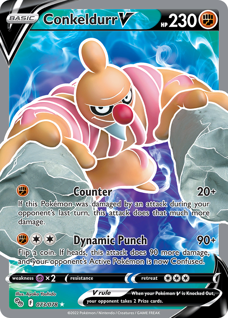 Conkeldurr V Pokémon GO 73