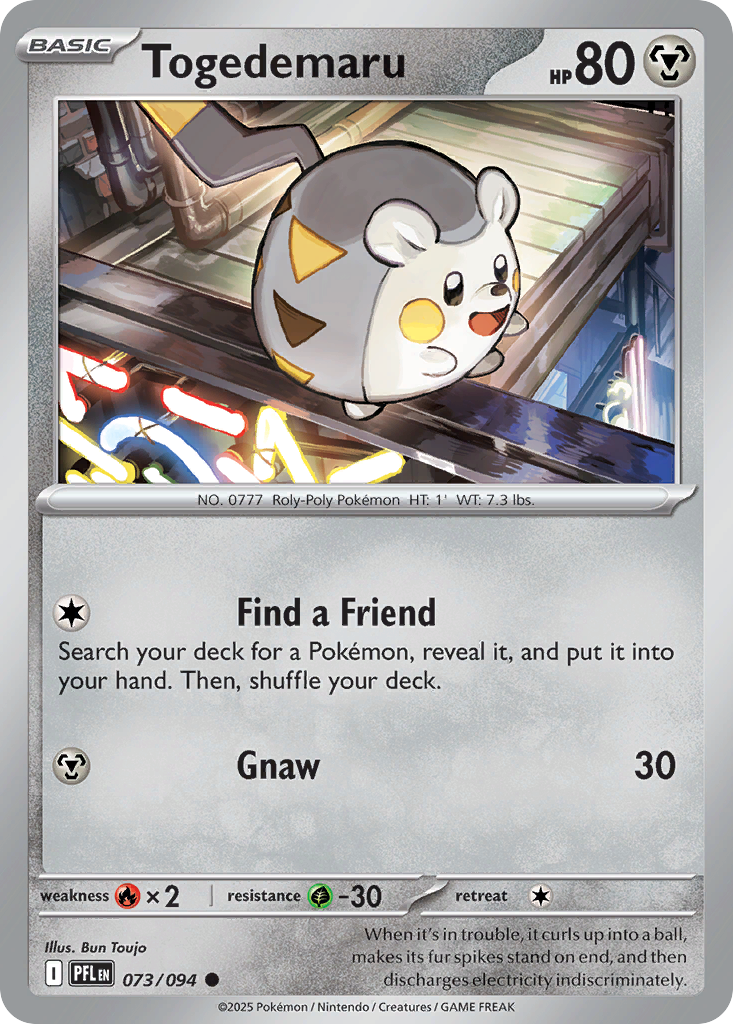 Togedemaru Phantasmal Flames 73