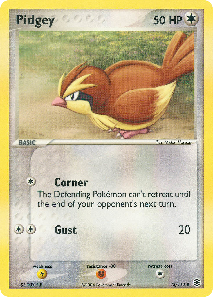 Pidgey FireRed & LeafGreen 73