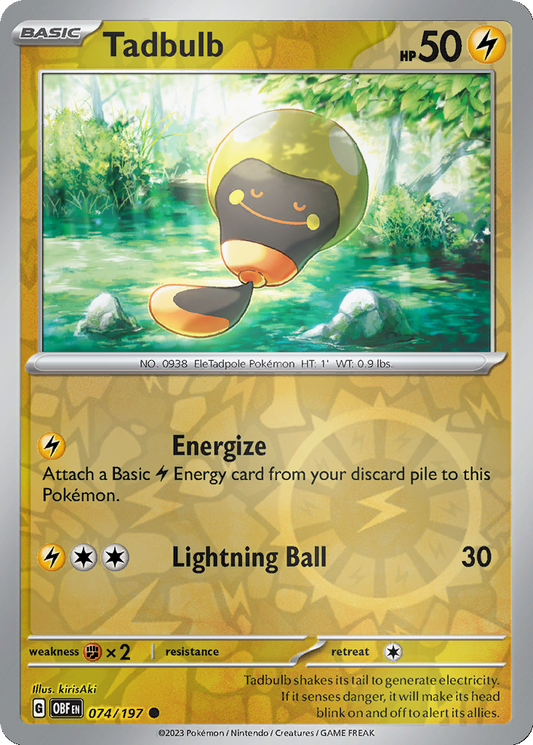 Tadbulb [Reverse Holo] #74