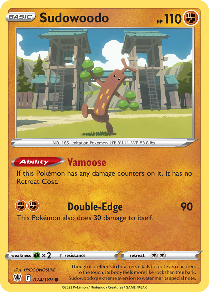 Sudowoodo #74
