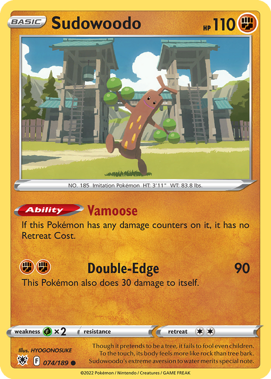 Sudowoodo #74