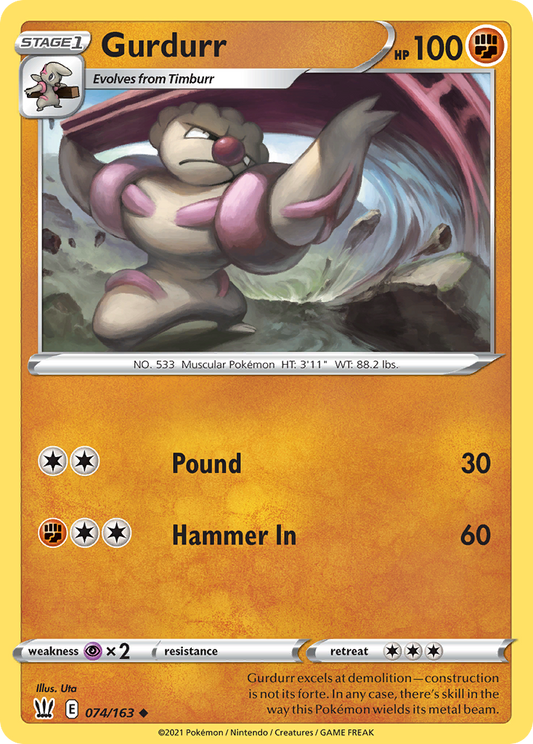 Gurdurr Battle Styles 74