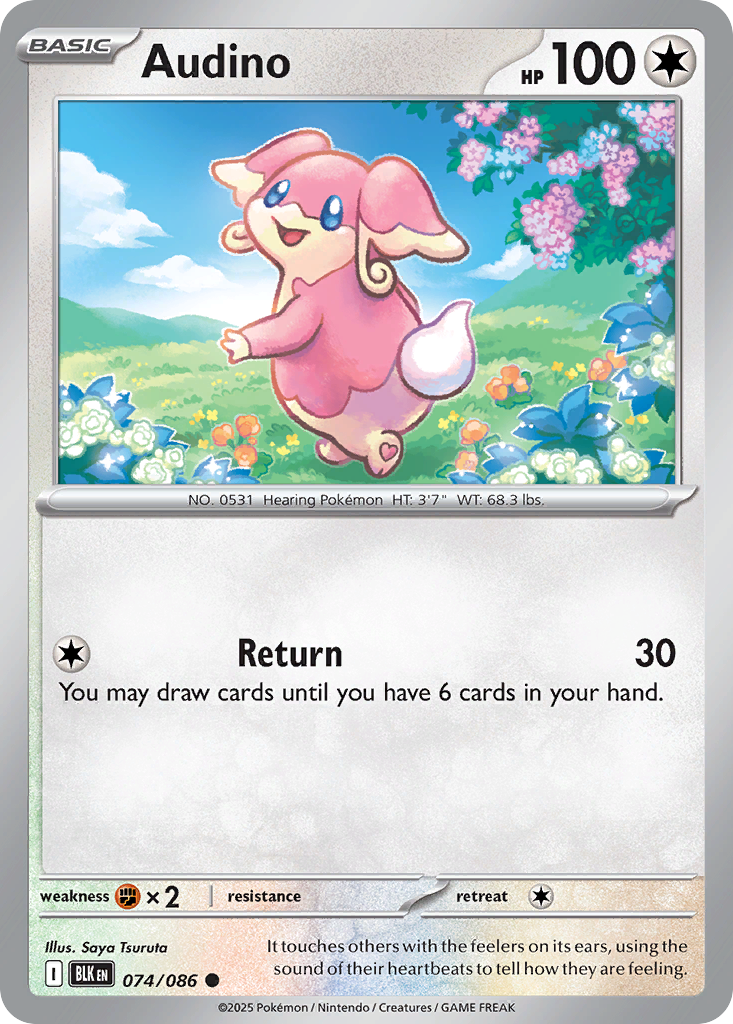 Audino Black Bolt 74