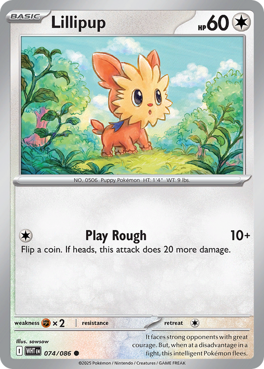 Lillipup White Flare 74