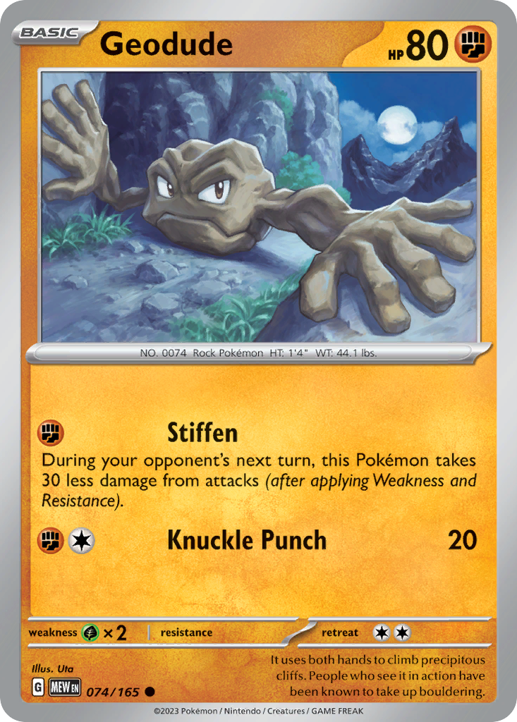 Geodude 151 74