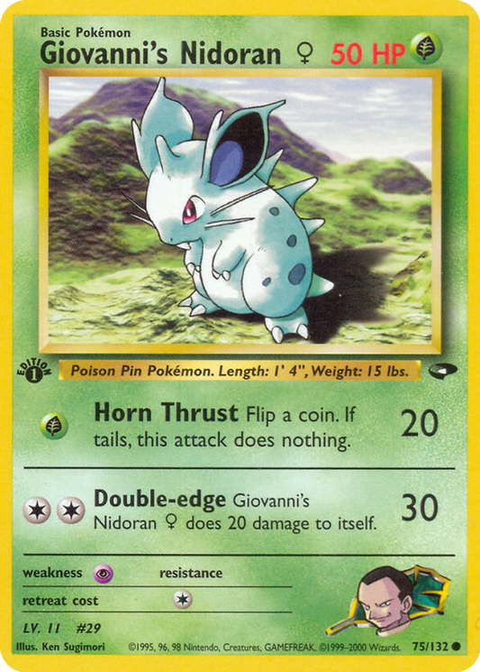 Giovanni's Nidoran #75