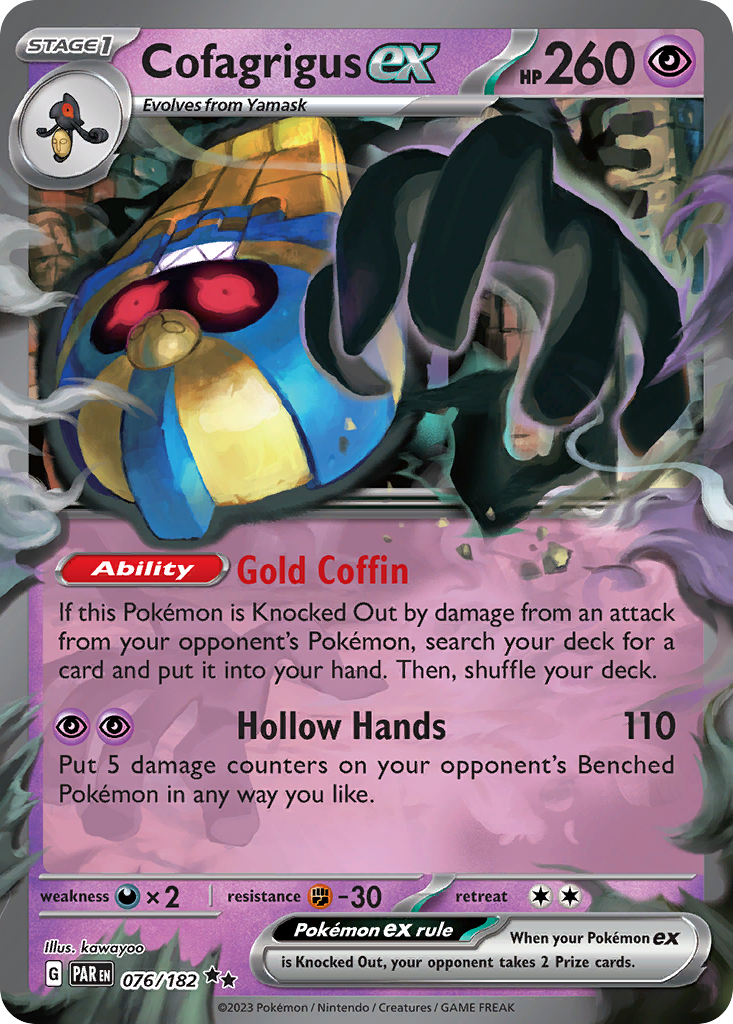 Cofagrigus ex [Holo] #76