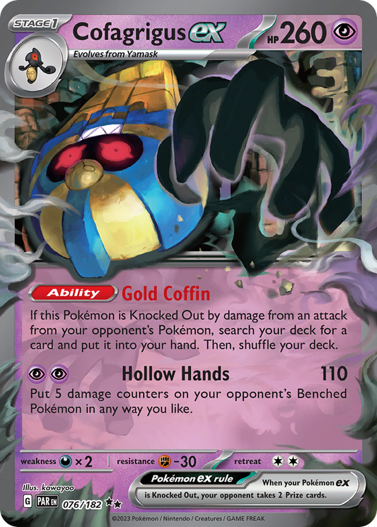 Cofagrigus ex [Holo] #76