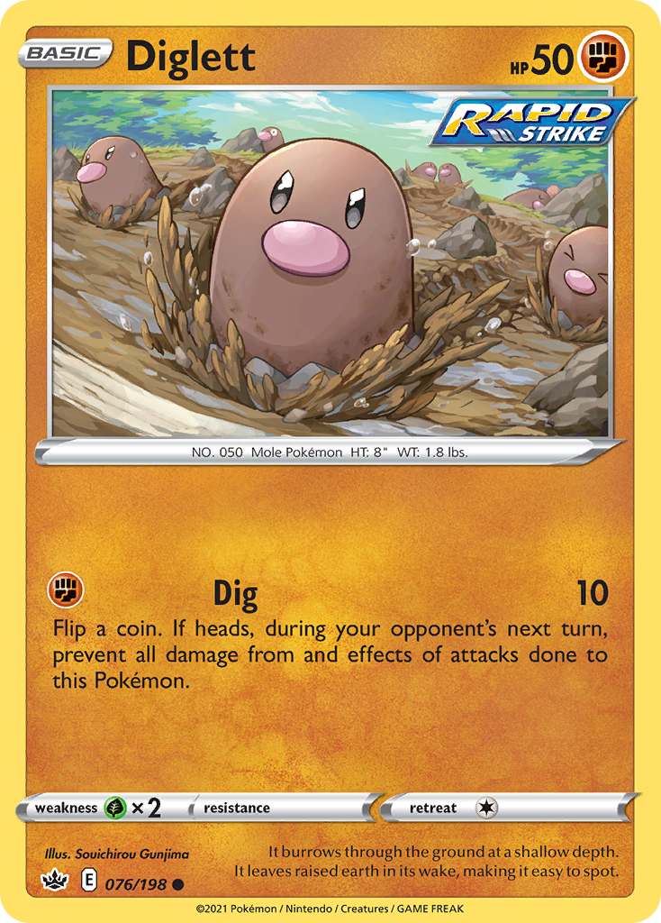 Diglett Chilling Reign 76