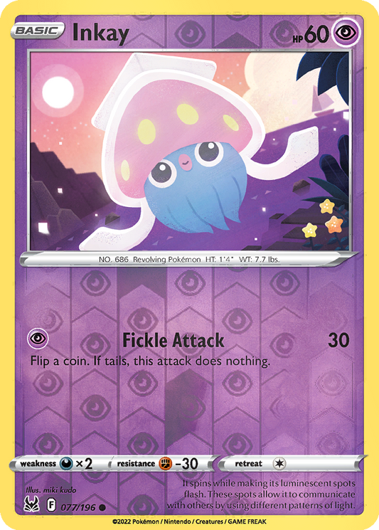 Inkay [Reverse Holo] #77