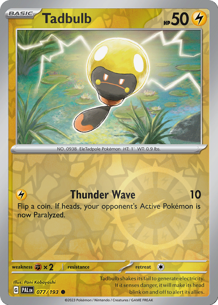 Tadbulb [Reverse Holo] #77