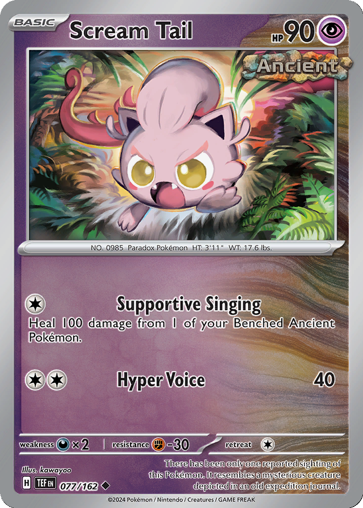 Scream Tail [Reverse Holo] #77