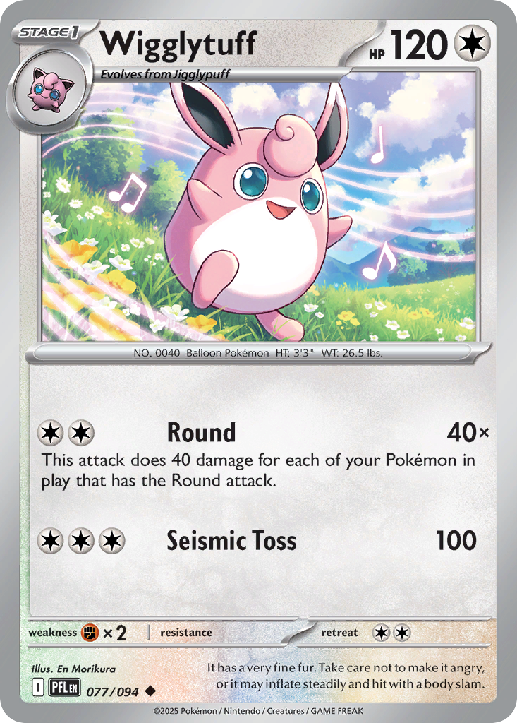 Wigglytuff Phantasmal Flames 77