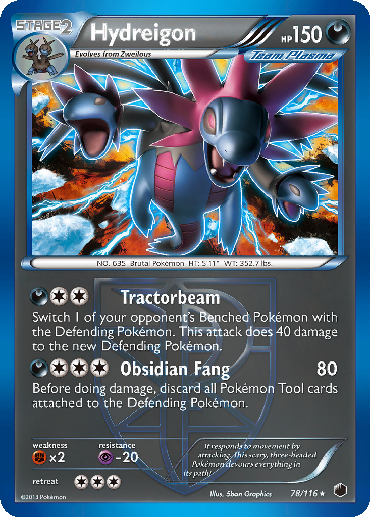 Hydreigon [Reverse Holo] #78
