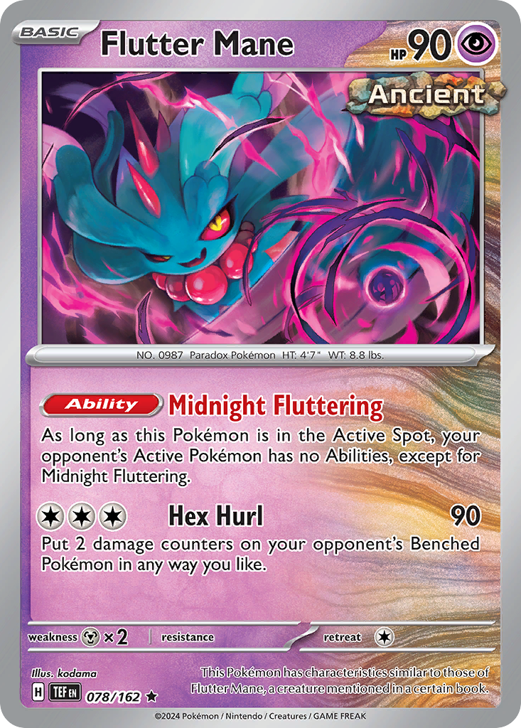 Flutter Mane Temporal Forces 78