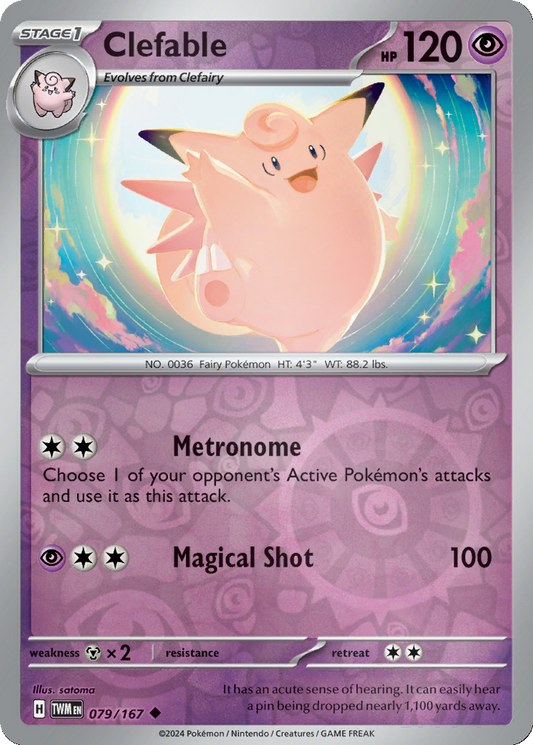 Clefable [Reverse Holo] #79