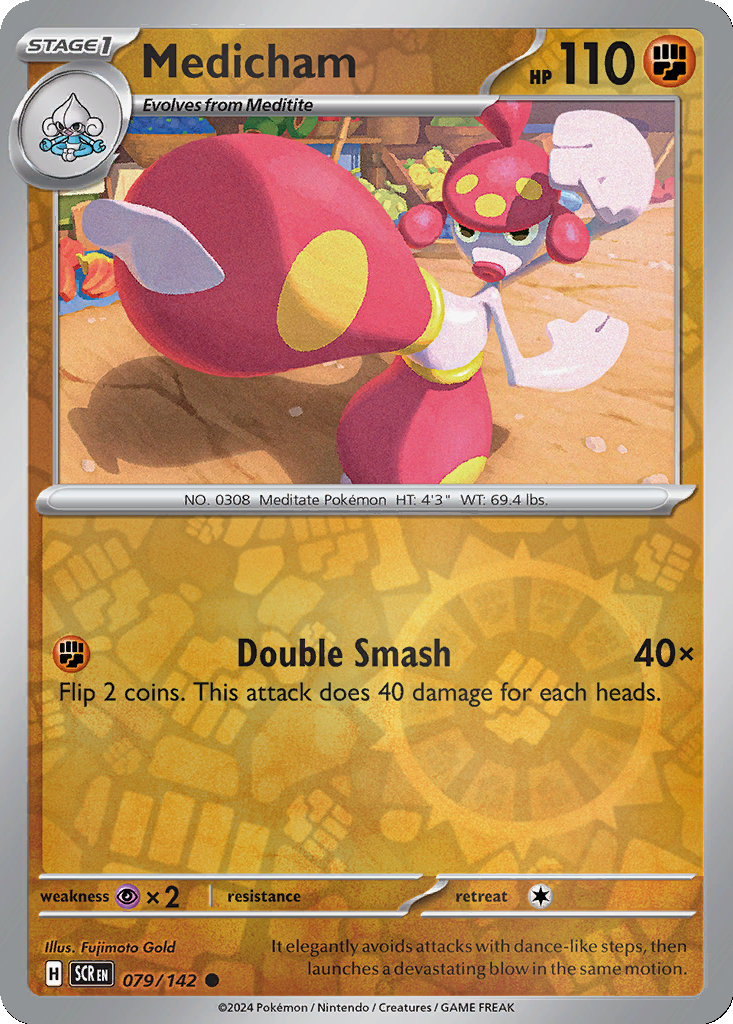 Medicham [Reverse Holo] #79