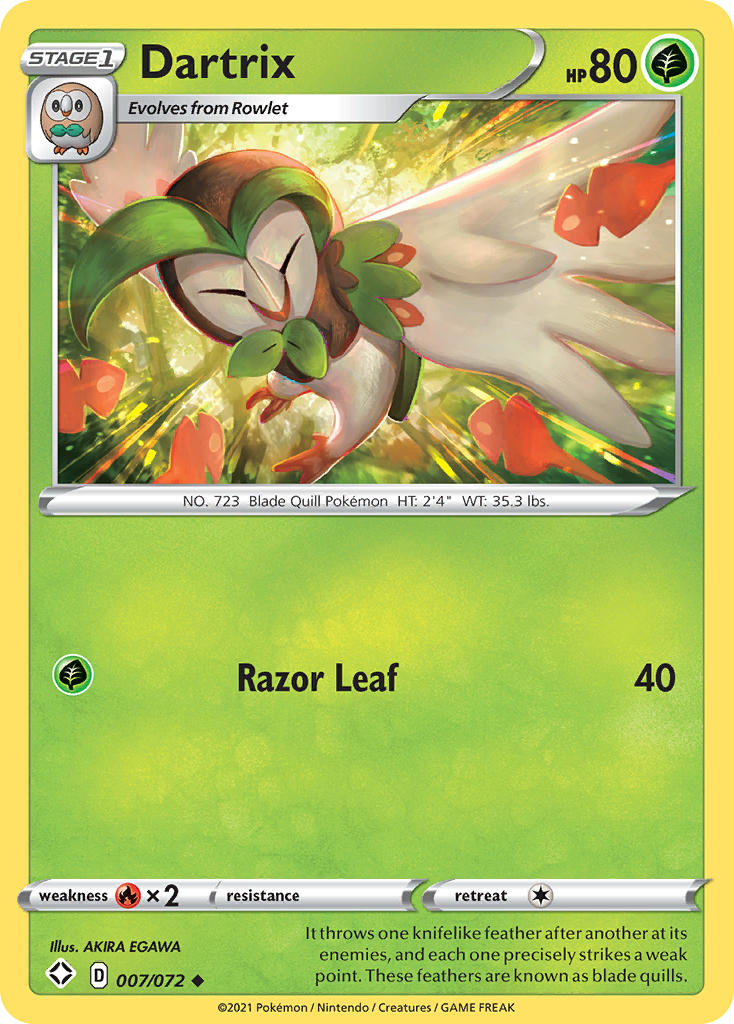 Dartrix Shining Fates 7