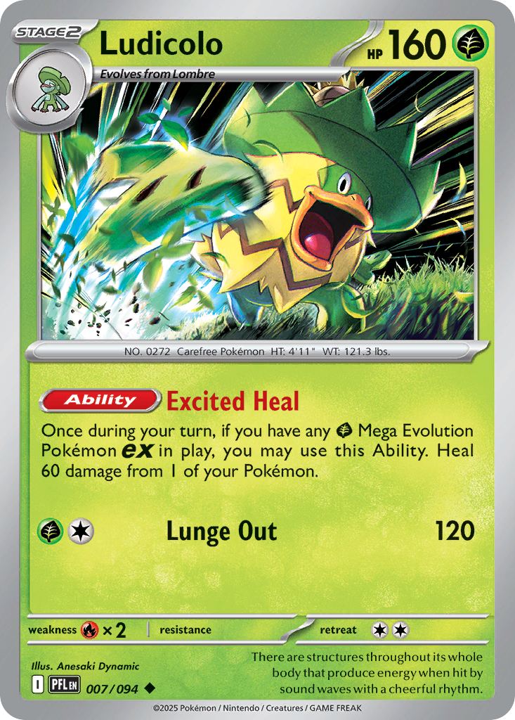 Ludicolo Phantasmal Flames 7