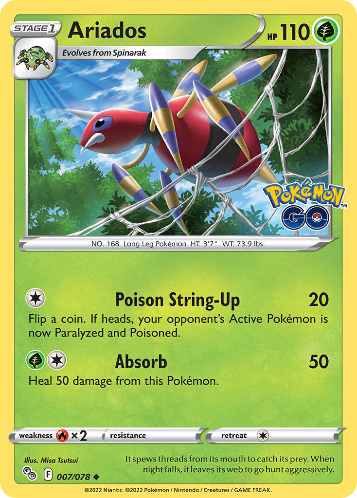 Ariados Pokémon GO 7