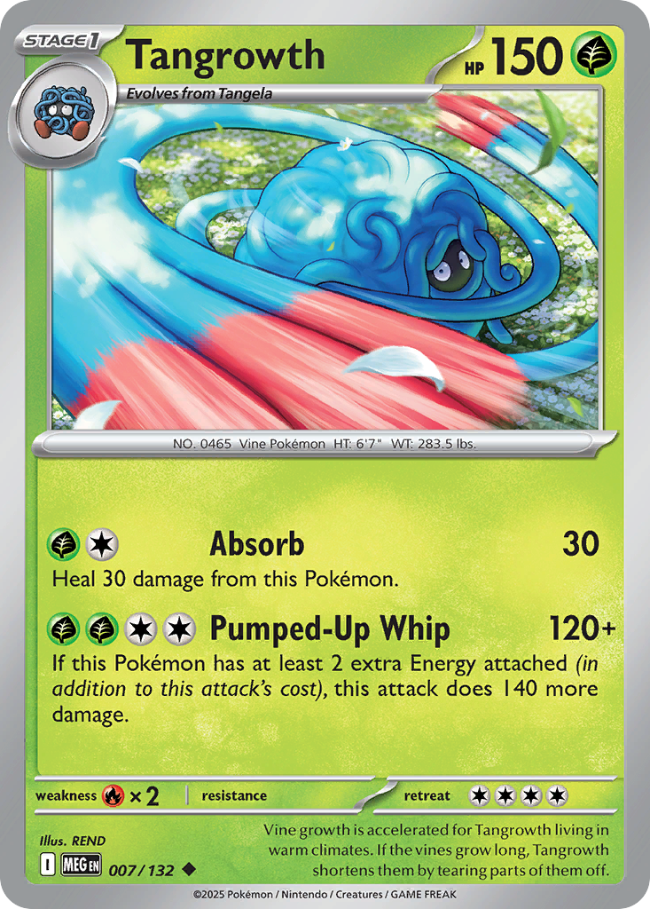 Tangrowth Mega Evolution 7