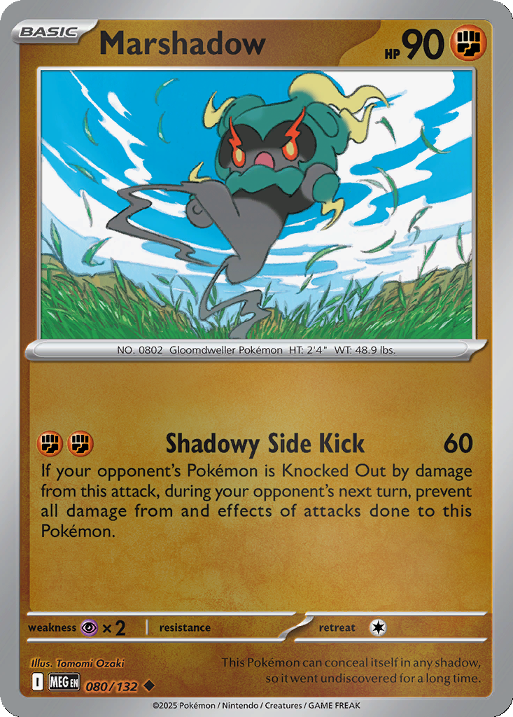 Marshadow [Reverse Holo] #80