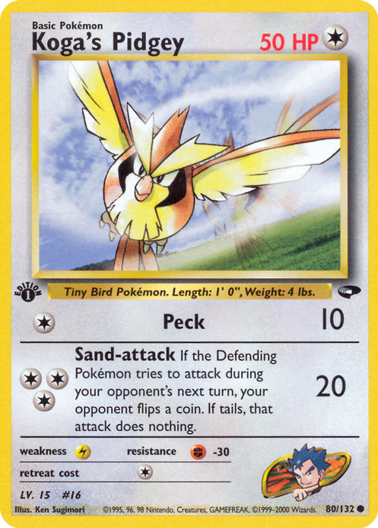 Koga's Pidgey #80