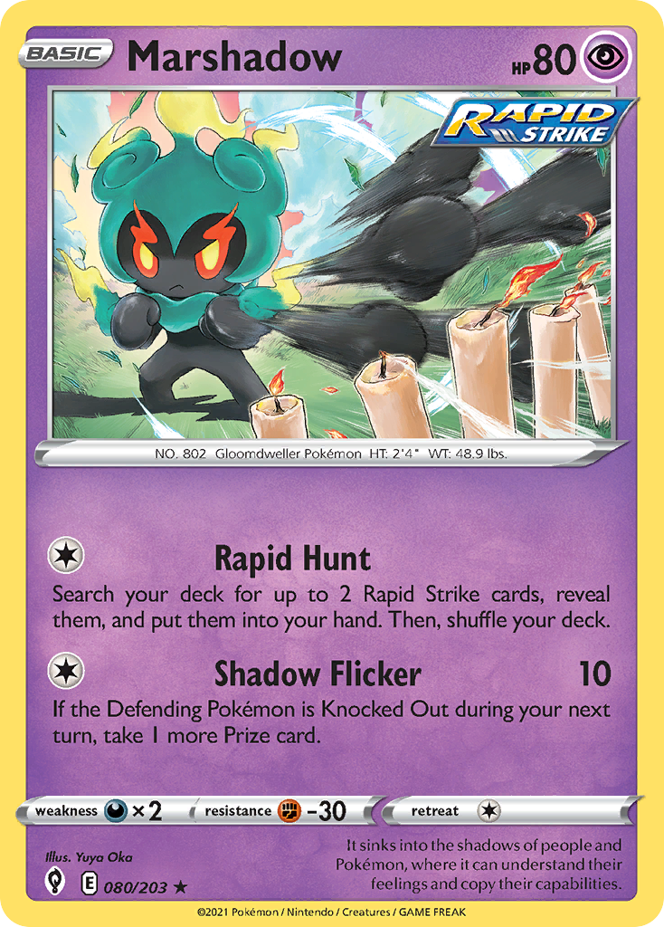 Marshadow Evolving Skies 80