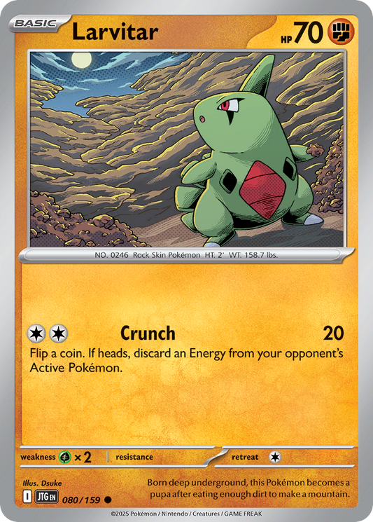 Larvitar Journey Together 80