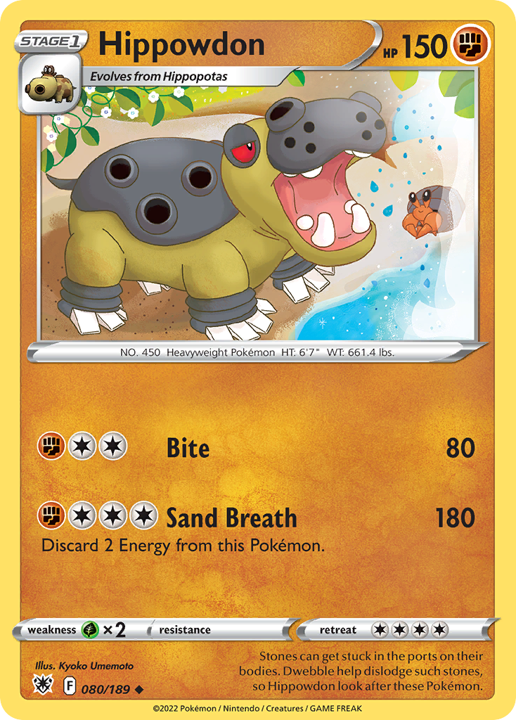 Hippowdon Astral Radiance 80