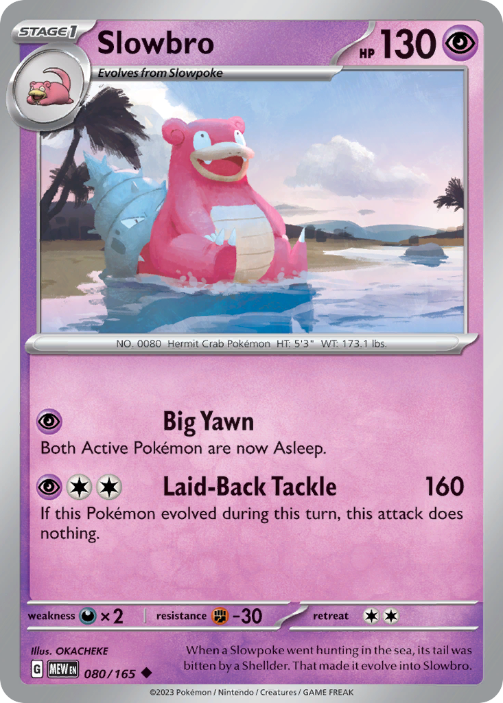 Slowbro 151 80