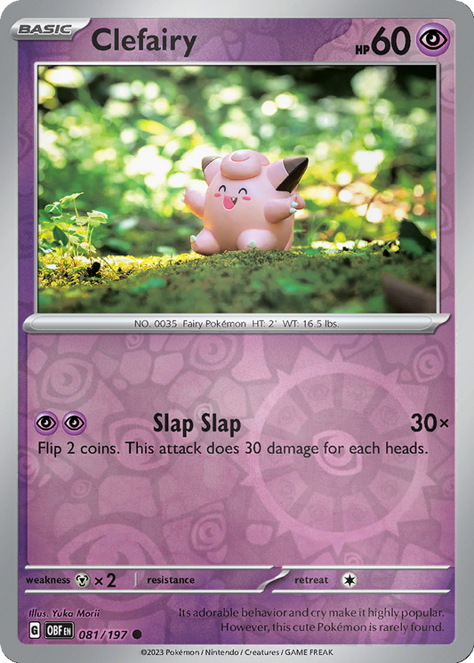 Clefairy [Reverse Holo] #81