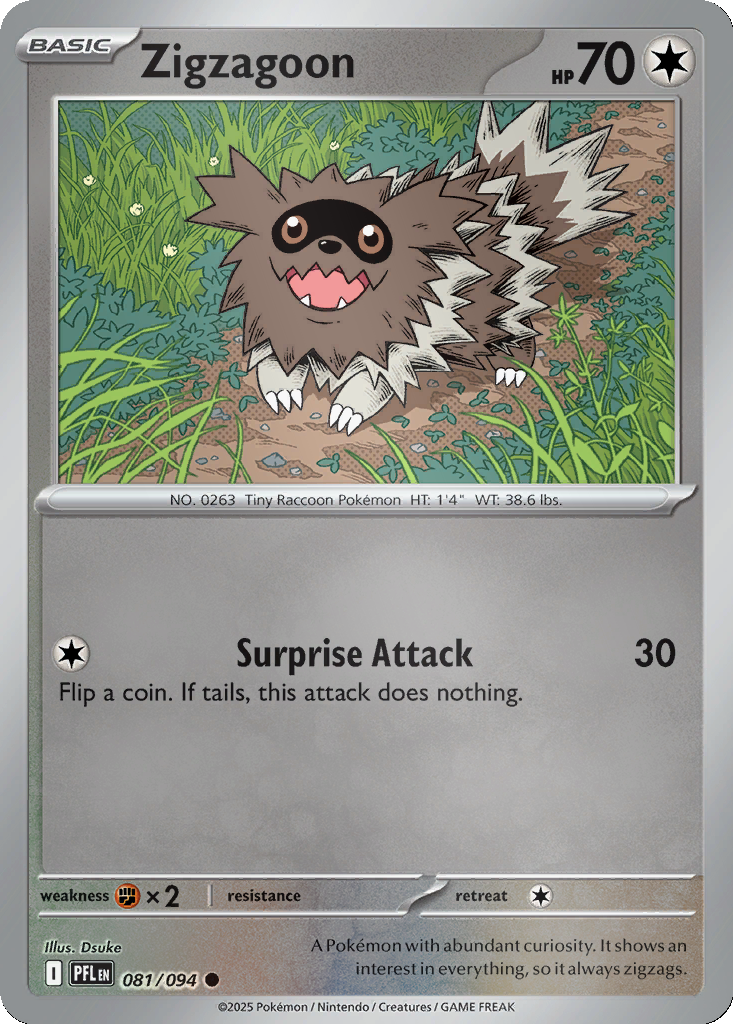 Zigzagoon [Reverse Holo] #81
