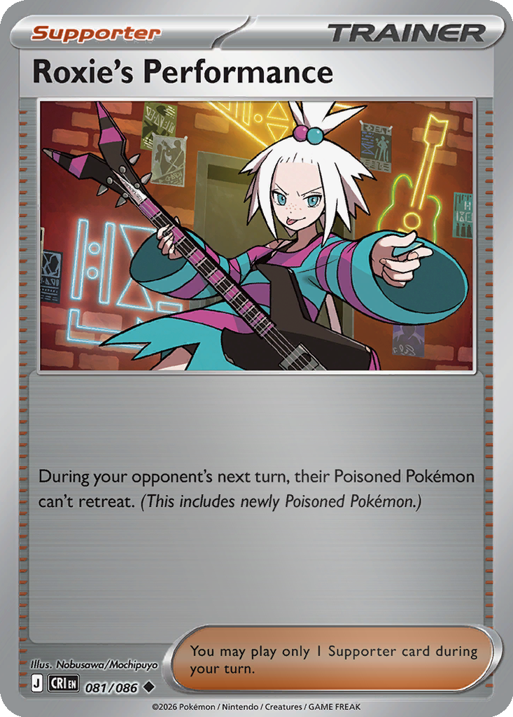 Roxie's Performance [Reverse Holo] #81