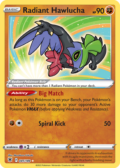 Radiant Hawlucha #81