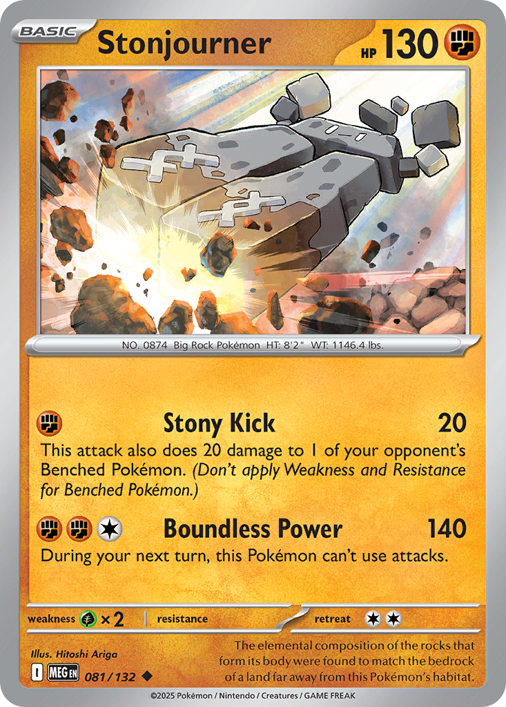 Stonjourner Mega Evolution 81