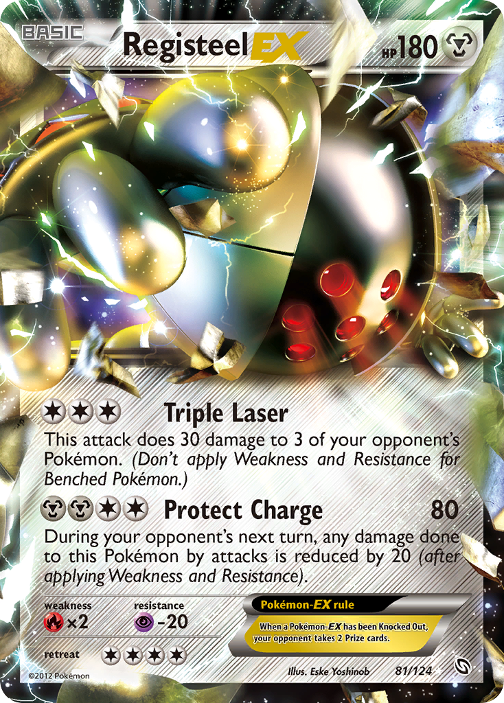 Registeel-EX Dragons Exalted 81