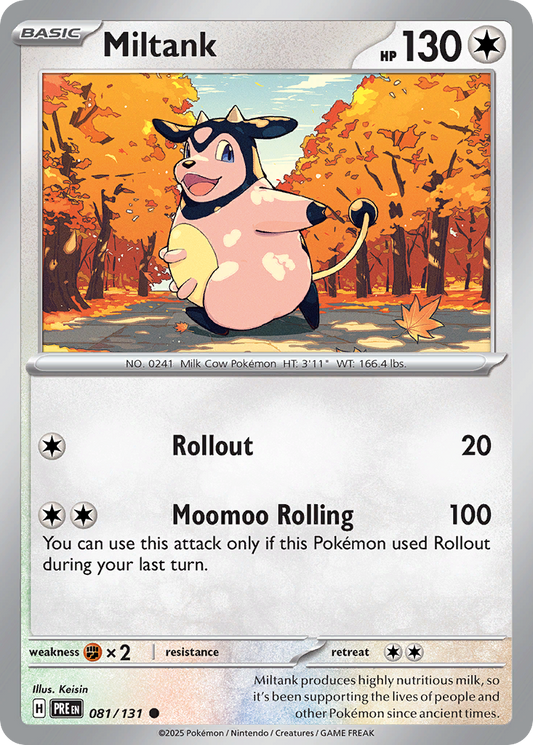 Miltank Prismatic Evolutions 81