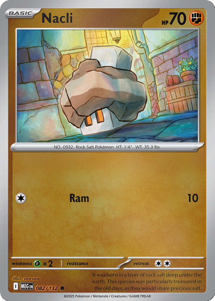 Nacli [Reverse Holo] #82