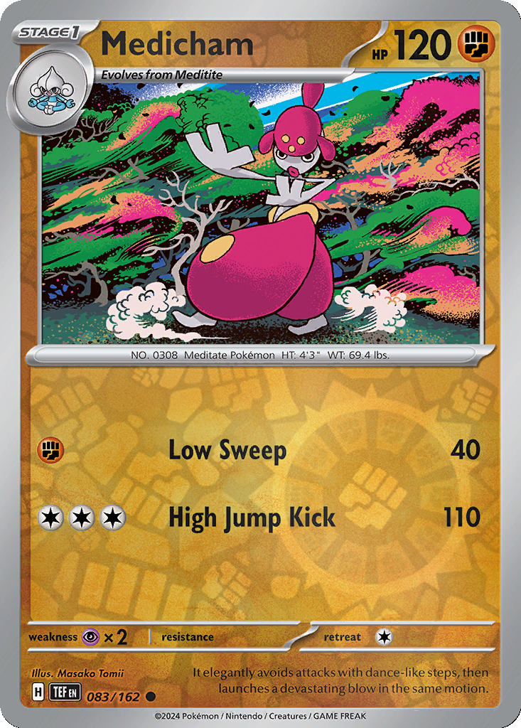 Medicham [Reverse Holo] #83