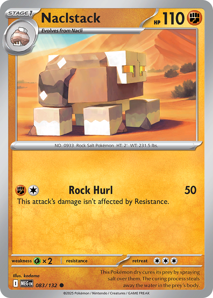 Naclstack Mega Evolution 83