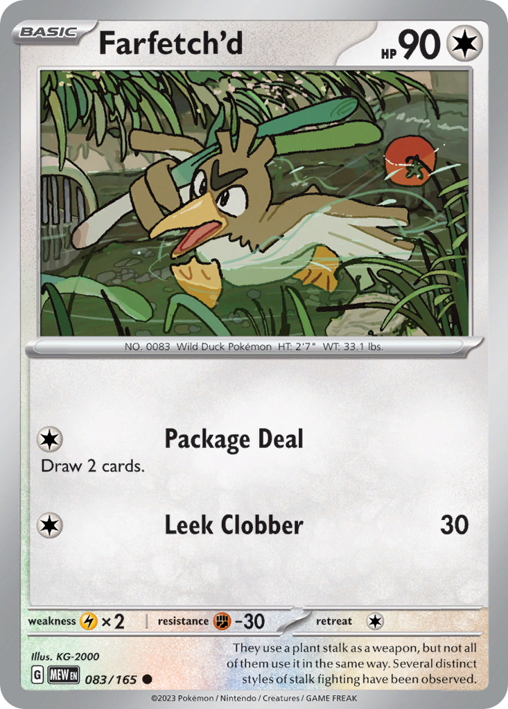 Farfetch'd 151 83