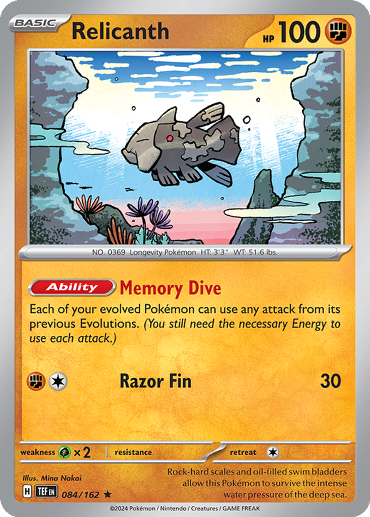 Relicanth [Holo] #84