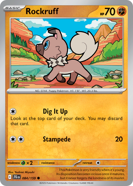 Rockruff Journey Together 84